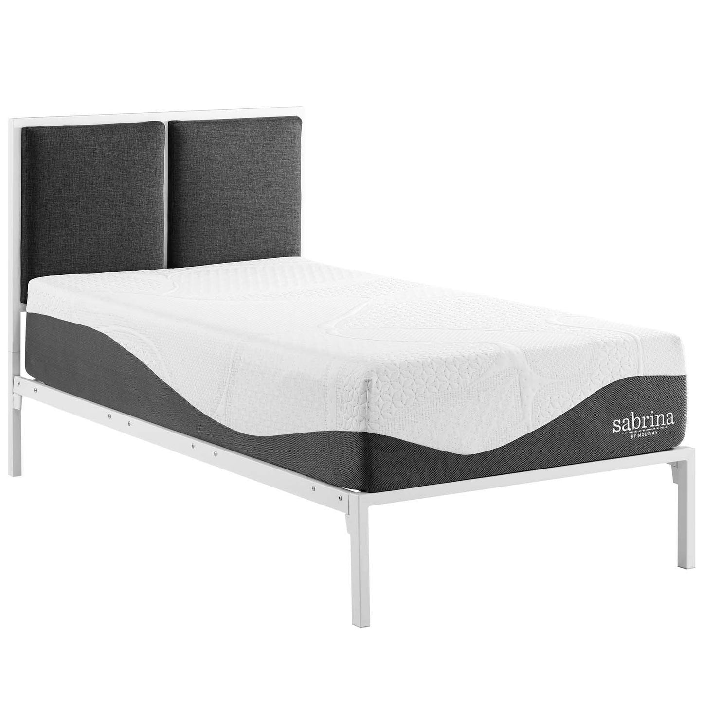 Modway Sabrina 12" Twin Memory Foam Mattress FredCo