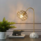 Modway Salient Brass and Faux White Marble Table Lamp FredCo