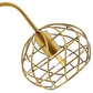 Modway Salient Brass and Faux White Marble Table Lamp FredCo