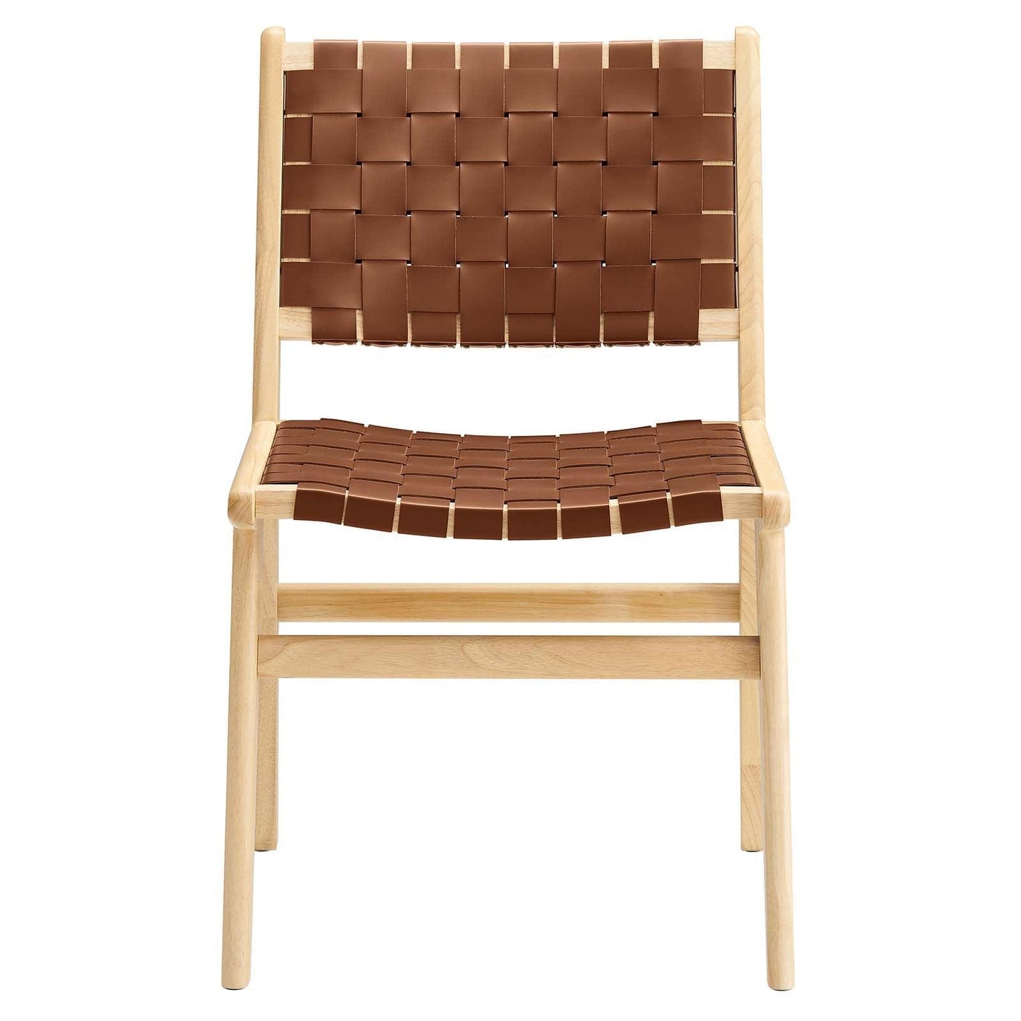 Modway Saoirse Faux Leather Wood Dining Side Chair - Set of 2, EEI-6544 FredCo