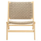 Modway Saoirse Woven Rope Wood Accent Lounge Chair, EEI-6543 FredCo