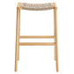 Modway Saoirse Woven Rope Wood Bar Stool - Set of 2, EEI-6550 FredCo