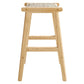 Modway Saoirse Woven Rope Wood Counter Stool - Set of 2, EEI-6548 FredCo