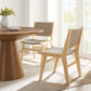 Modway Saoirse Woven Rope Wood Dining Side Chair, EEI-6545 FredCo