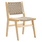 Modway Saoirse Woven Rope Wood Dining Side Chair, EEI-6545 FredCo