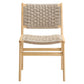 Modway Saoirse Woven Rope Wood Dining Side Chair, EEI-6545 FredCo
