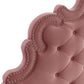 Modway Sasha Button-Tufted Performance Velvet Full Bed FredCo