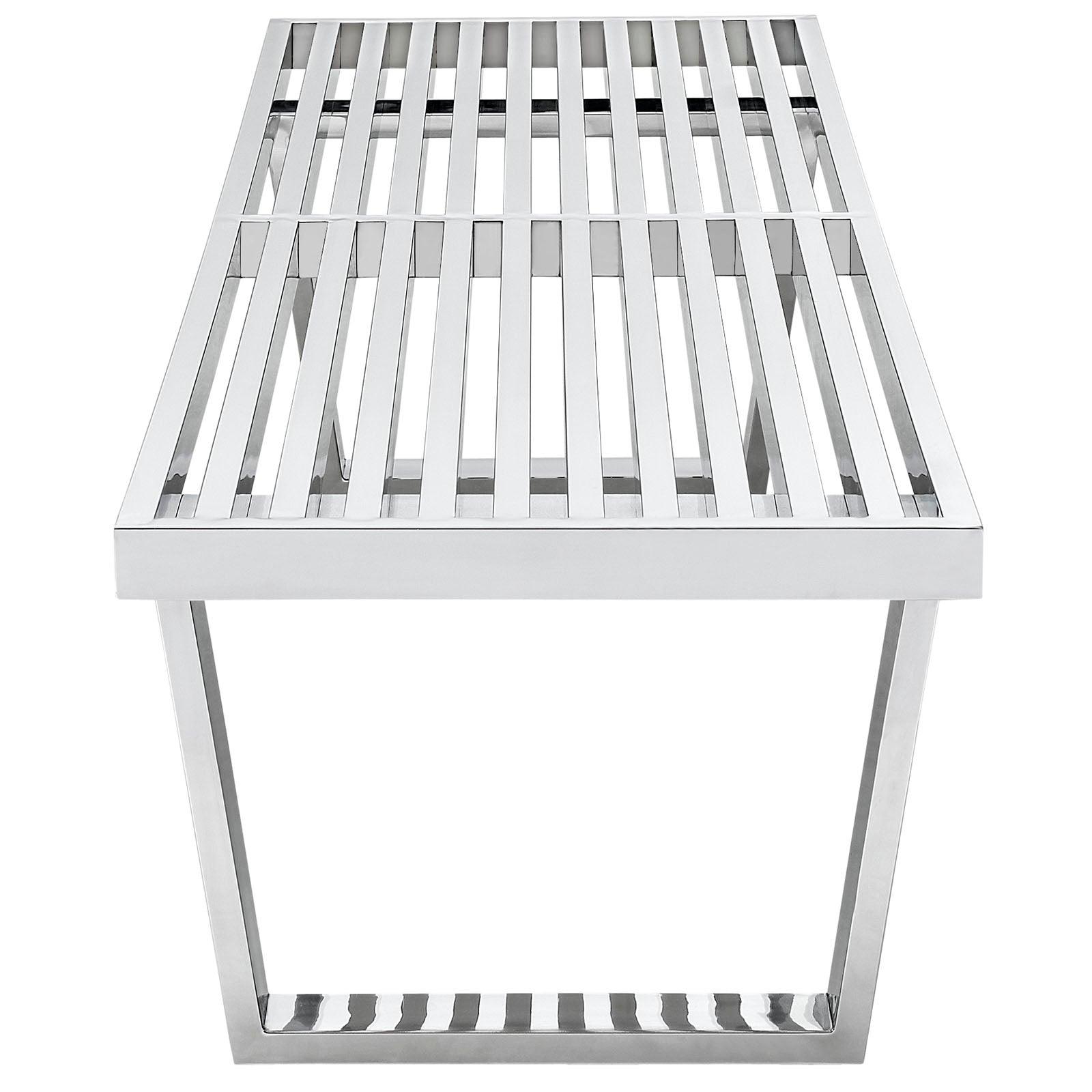 Modway Sauna 5' Stainless Steel Bench FredCo