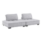 Modway Saunter Tufted Fabric Fabric 2-Piece Loveseat FredCo