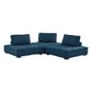Modway Saunter Tufted Fabric Fabric 3-Piece Sofa FredCo