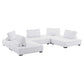 Modway Saunter Tufted Fabric Fabric 5-Piece Sectional Sofa FredCo