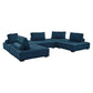 Modway Saunter Tufted Fabric Fabric 5-Piece Sectional Sofa FredCo