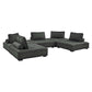 Modway Saunter Tufted Fabric Fabric 5-Piece Sectional Sofa FredCo