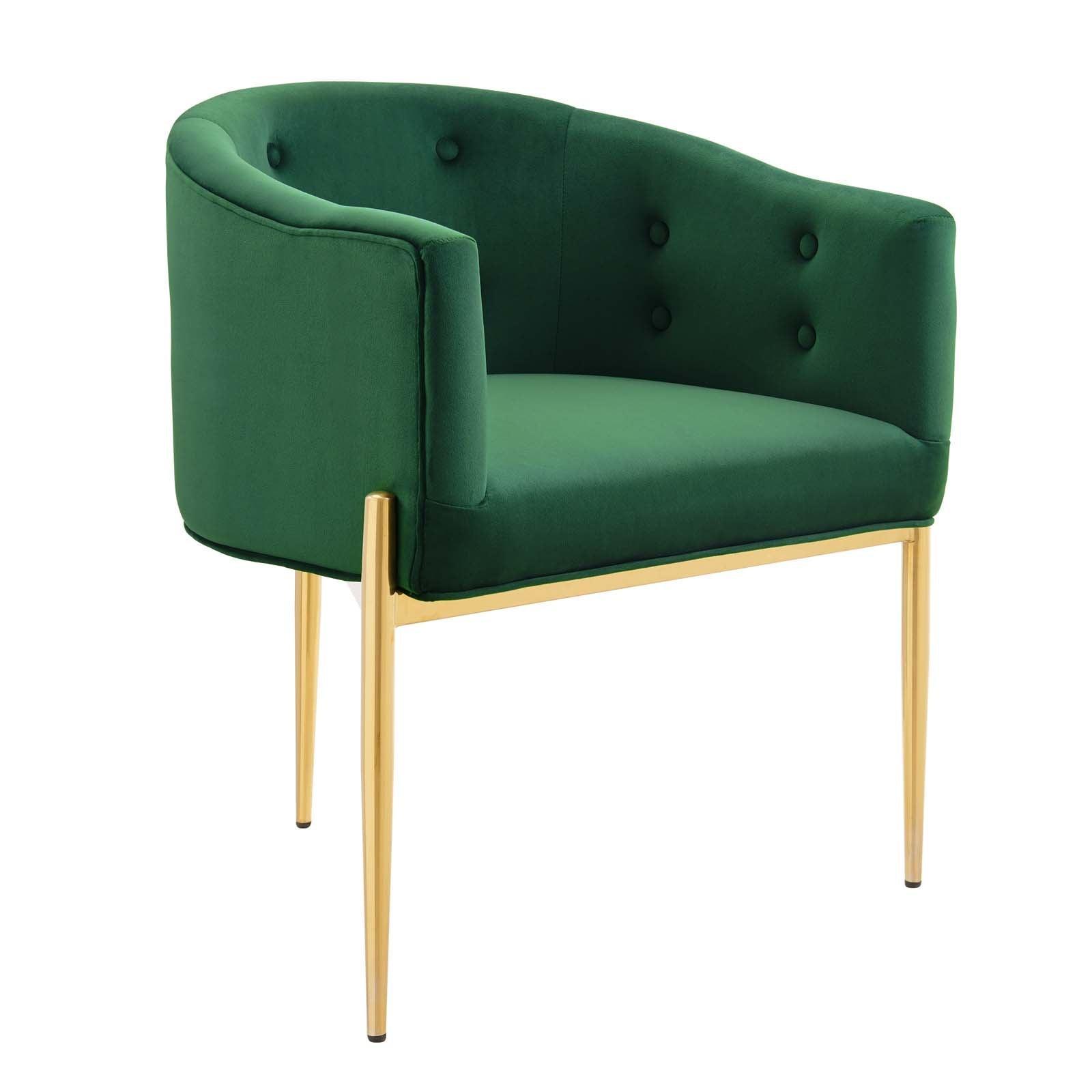 Modway Savour Tufted Performance Velvet Accent Chair FredCo