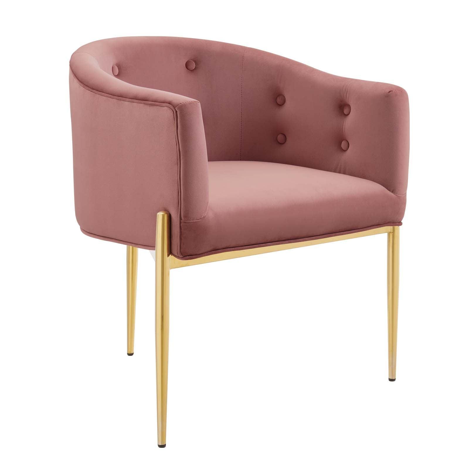 Modway Savour Tufted Performance Velvet Accent Chair FredCo