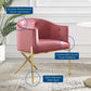 Modway Savour Tufted Performance Velvet Accent Dining Armchair FredCo