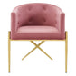 Modway Savour Tufted Performance Velvet Accent Dining Armchair FredCo