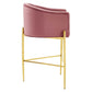 Modway Savour Tufted Performance Velvet Bar Stool FredCo