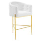 Modway Savour Tufted Performance Velvet Bar Stool FredCo