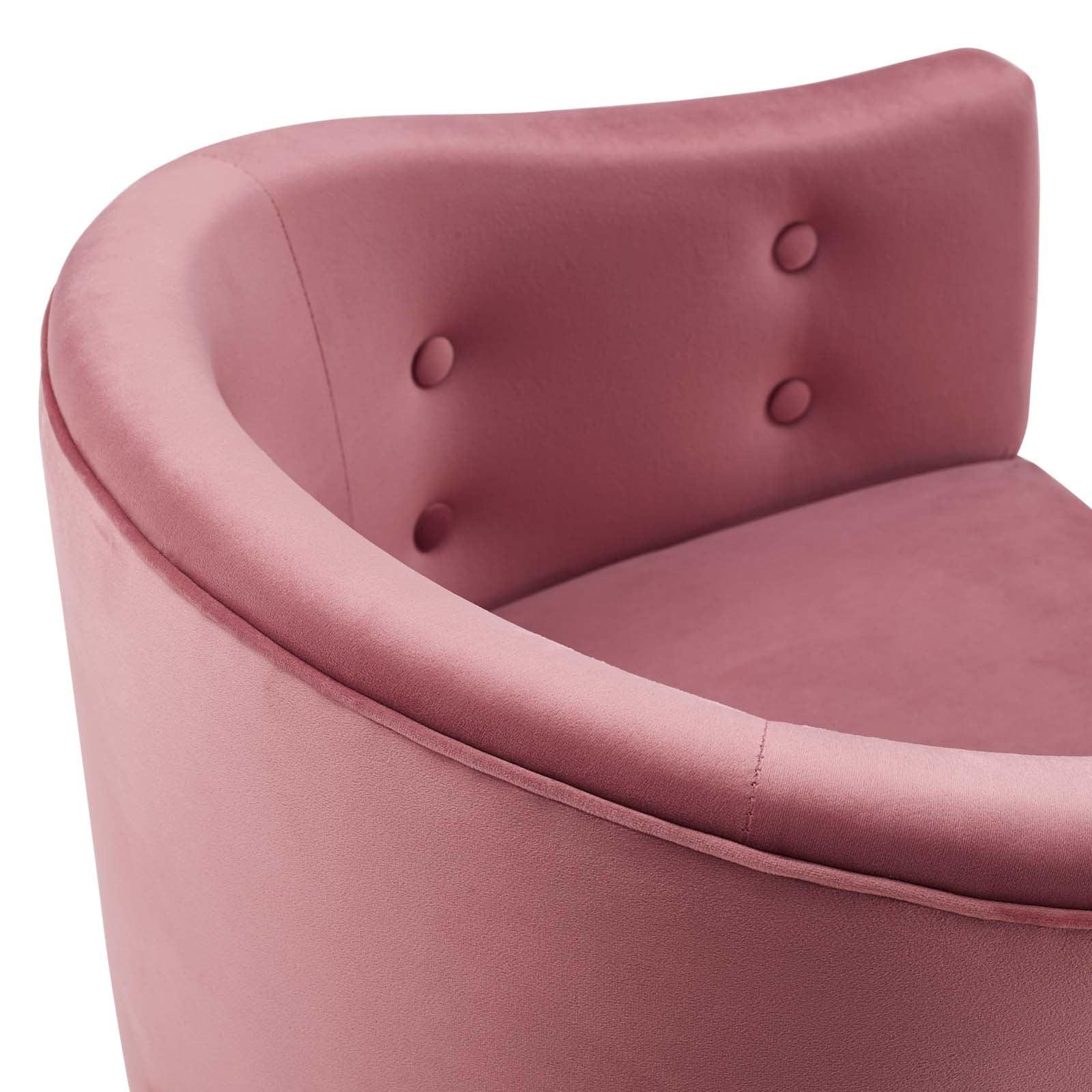 Modway Savour Tufted Performance Velvet Counter Stool Set of 2 FredCo