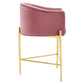 Modway Savour Tufted Performance Velvet Counter Stool Set of 2 FredCo