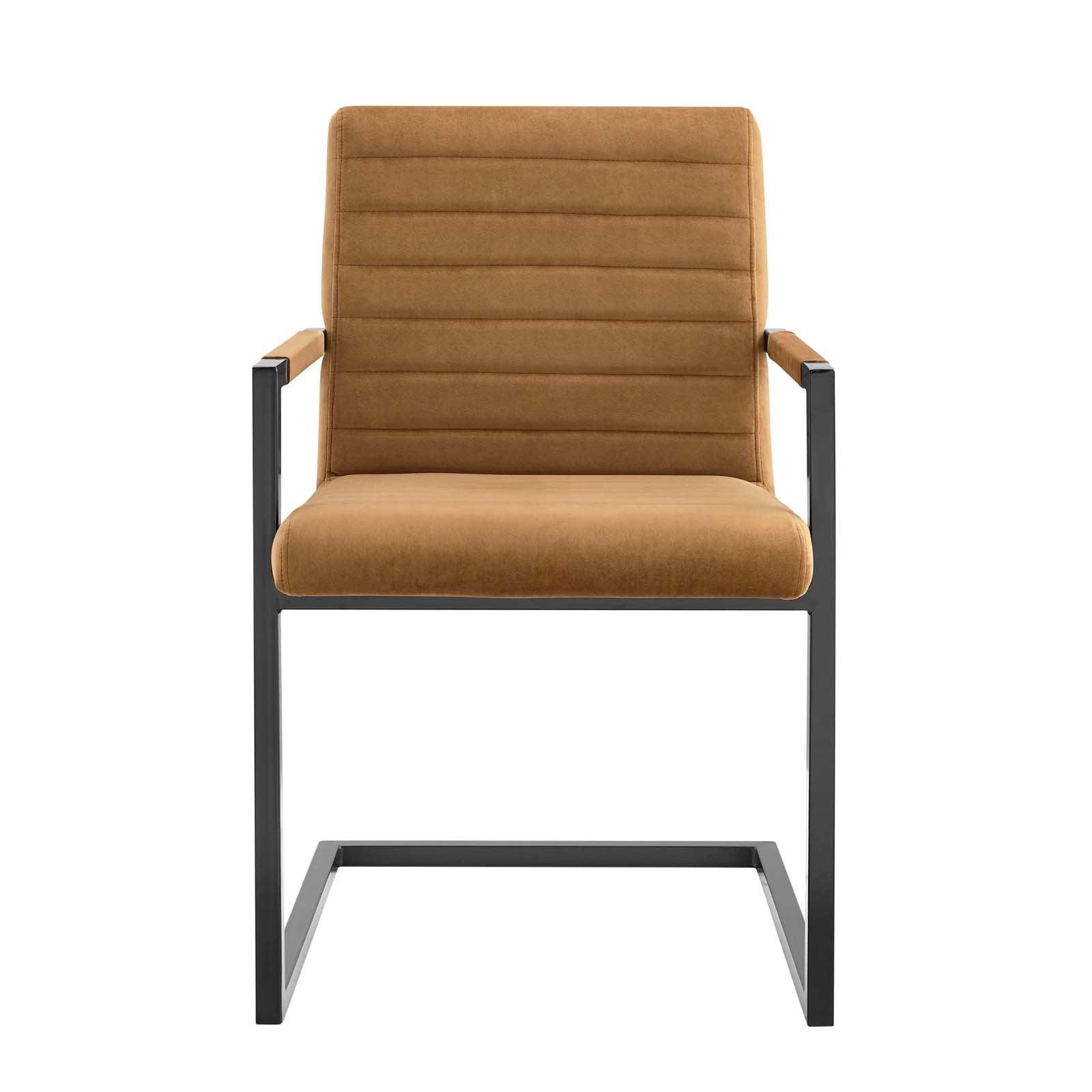 Modway Savoy Performance Velvet Dining Chairs - Set of 2 FredCo