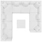 Modway Saybrook Outdoor Patio Upholstered 10-Piece Sectional Sofa FredCo