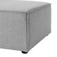 Modway Saybrook Outdoor Patio Upholstered Sectional Sofa Armless Chair FredCo