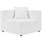 Modway Saybrook Outdoor Patio Upholstered Sectional Sofa Corner Chair FredCo