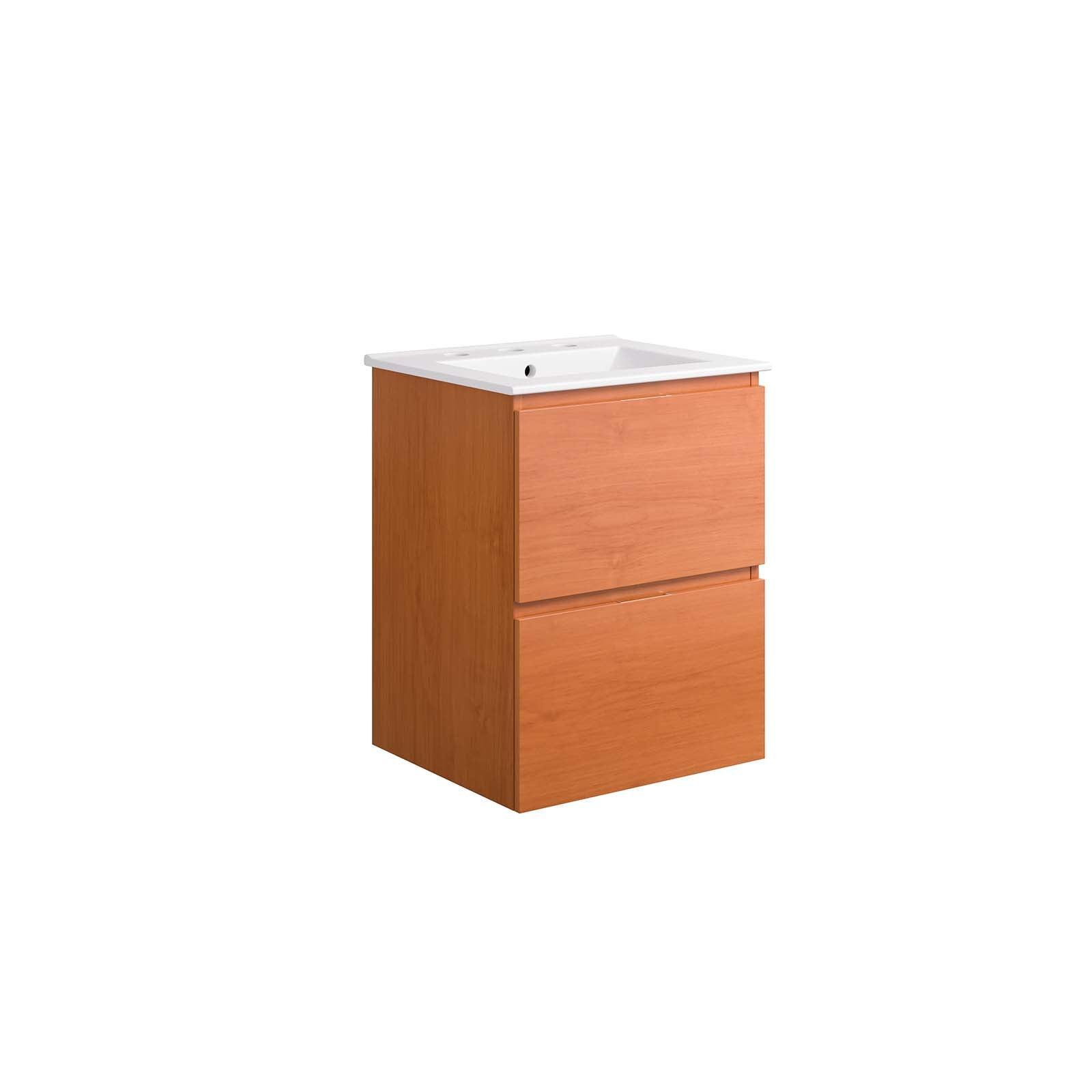 Modway Scenic 18" Wall-Mount Bathroom Vanity FredCo