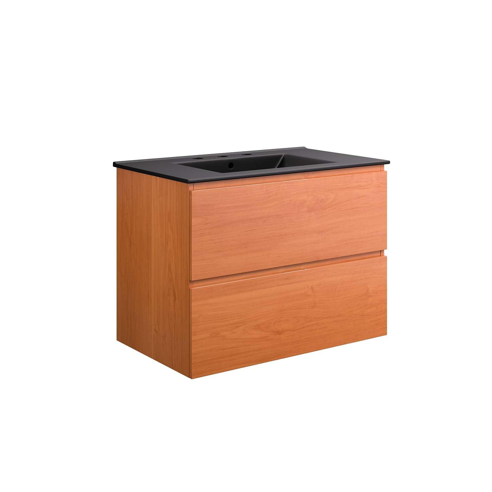 Modway Scenic 30" Wall-Mount Bathroom Vanity FredCo