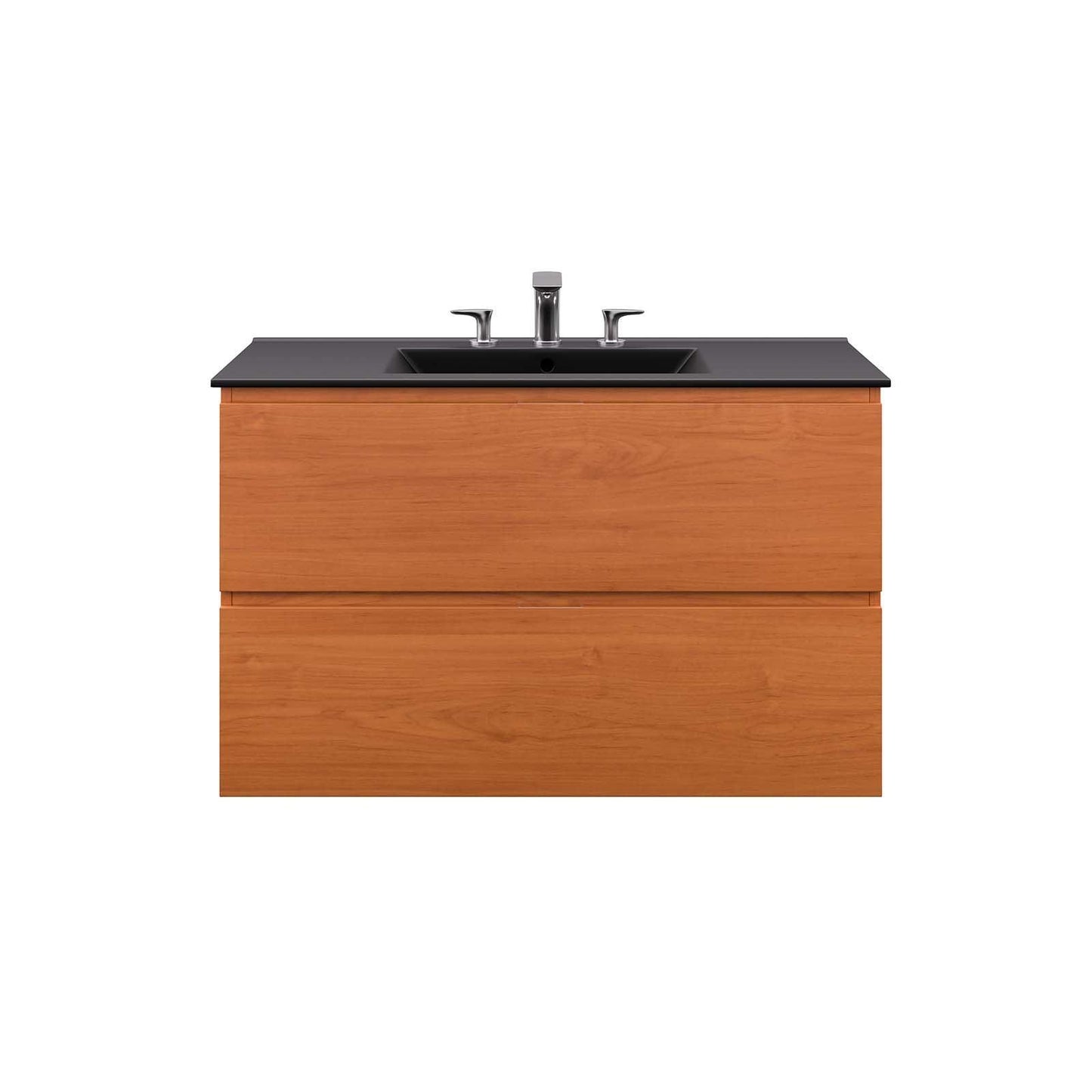 Modway Scenic 36" Wall-Mount Bathroom Vanity FredCo