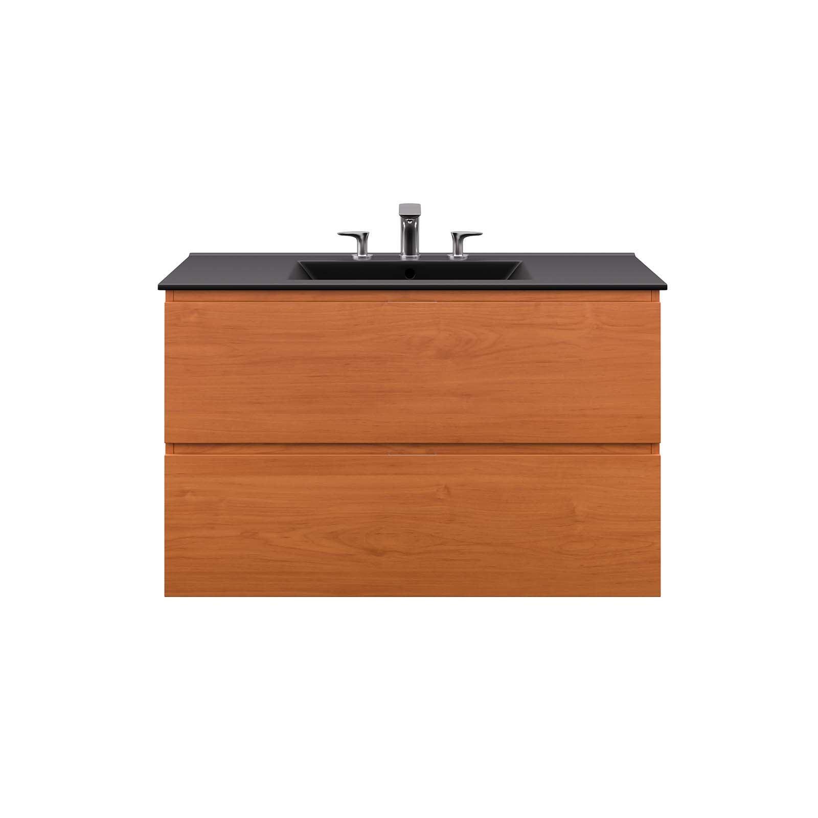 Modway Scenic 36" Wall-Mount Bathroom Vanity FredCo