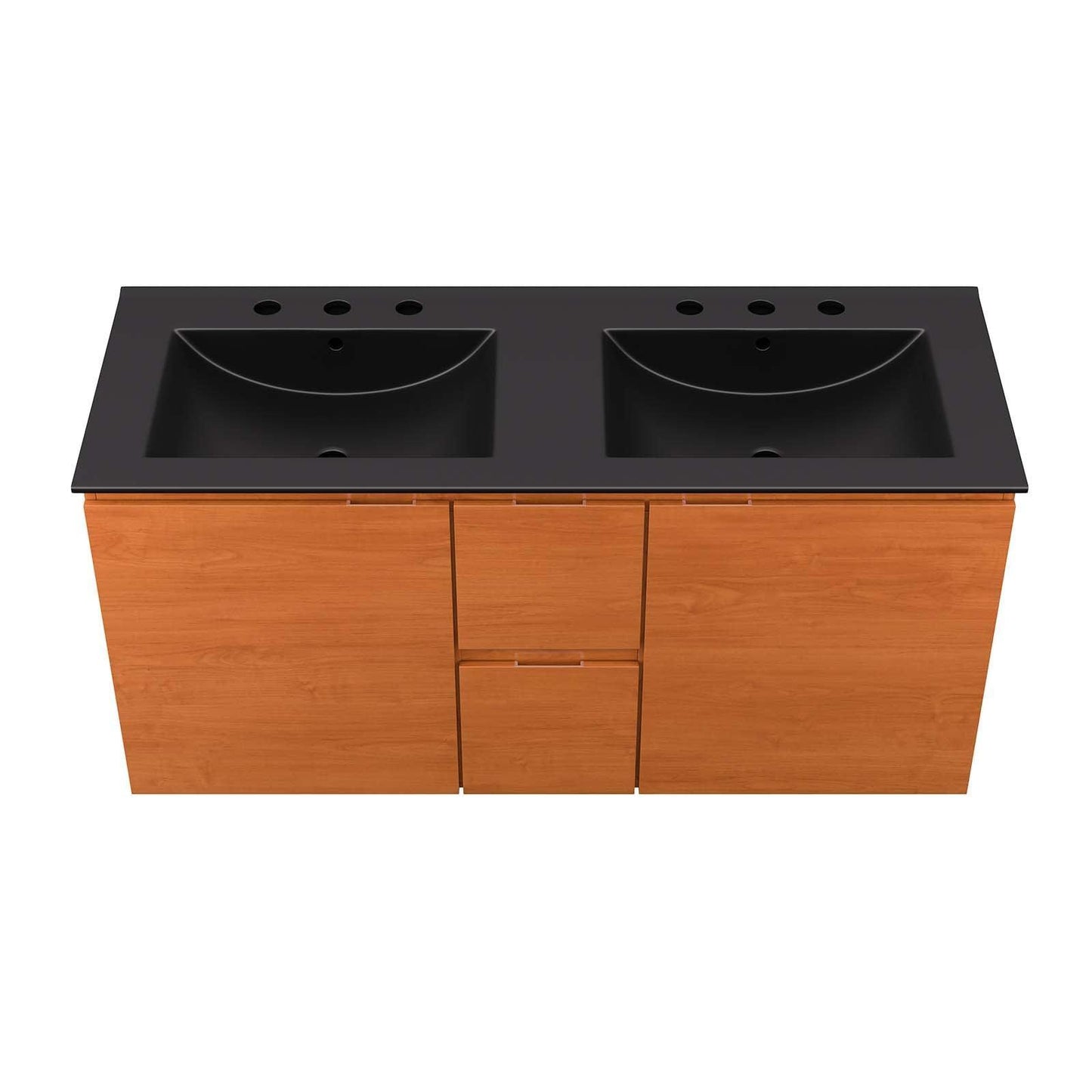 Modway Scenic 48" Double Wall-Mount Bathroom Vanity FredCo