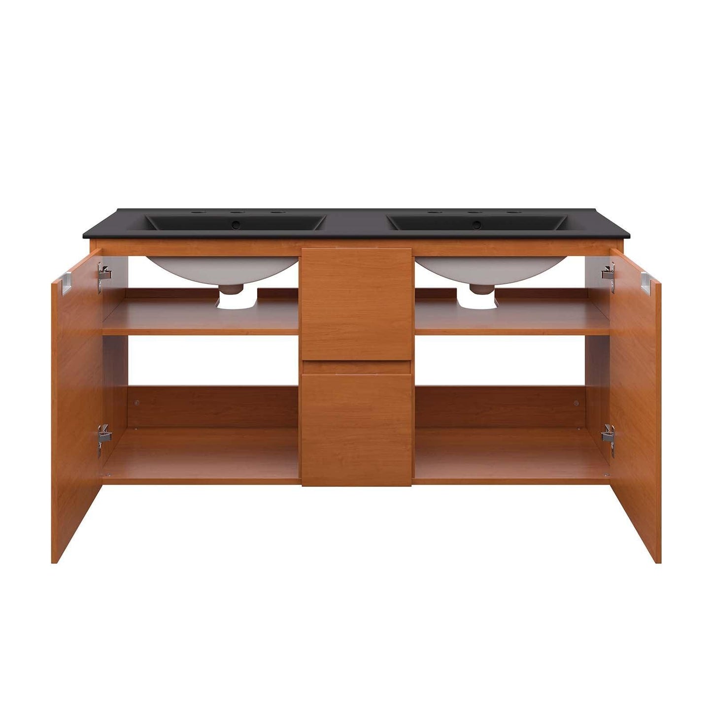 Modway Scenic 48" Double Wall-Mount Bathroom Vanity FredCo