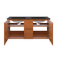 Modway Scenic 48" Double Wall-Mount Bathroom Vanity FredCo