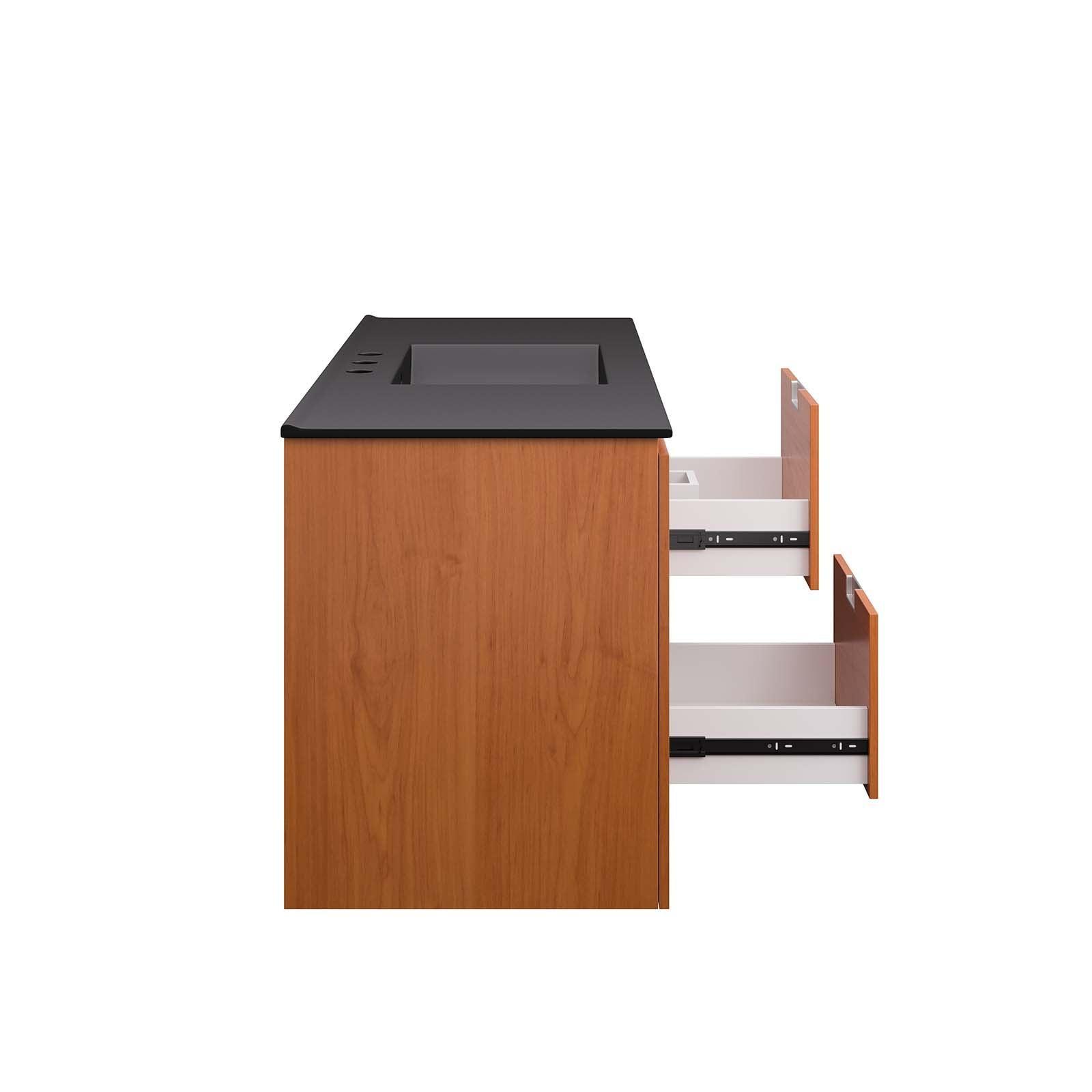 Modway Scenic 48" Wall-Mount Bathroom Vanity FredCo