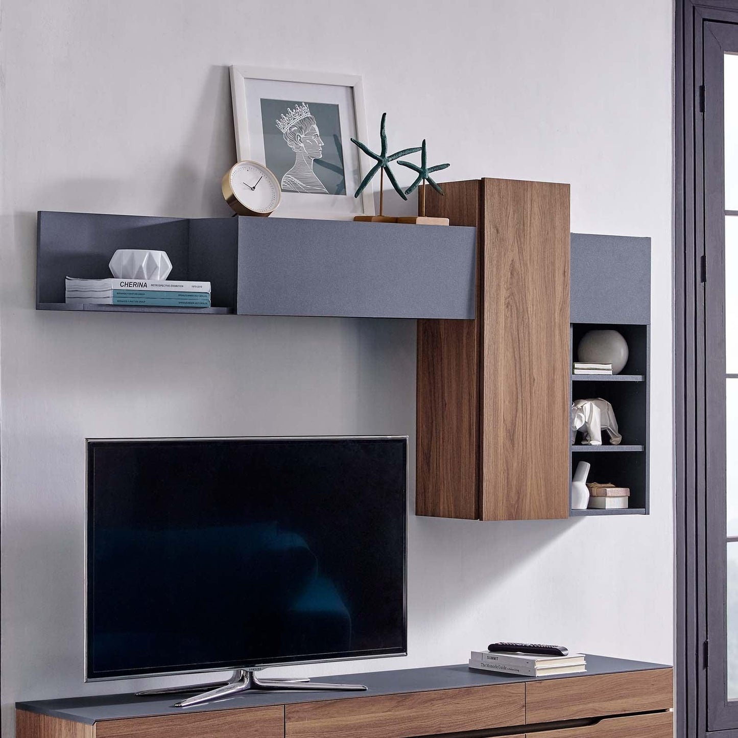Modway Scope Wall Mounted Shelves FredCo