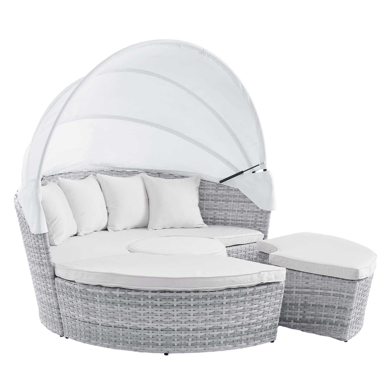 Modway Scottsdale Canopy Outdoor Patio Daybed FredCo