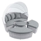 Modway Scottsdale Canopy Outdoor Patio Daybed FredCo