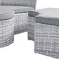 Modway Scottsdale Canopy Outdoor Patio Daybed FredCo