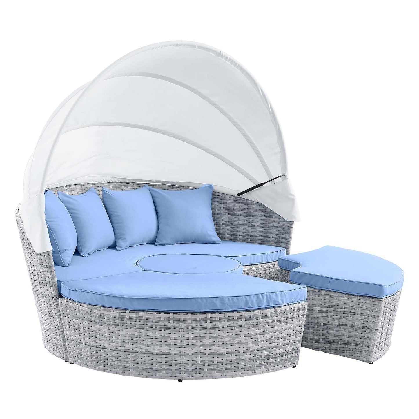 Modway Scottsdale Canopy Outdoor Patio Daybed FredCo