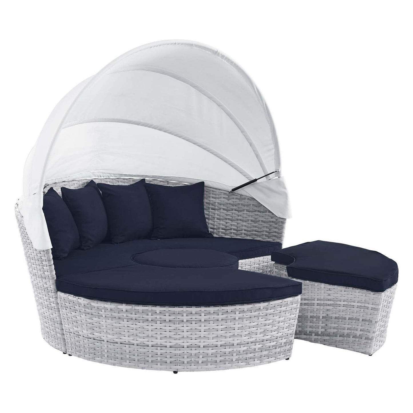Modway Scottsdale Canopy Outdoor Patio Daybed FredCo