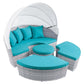 Modway Scottsdale Canopy Sunbrella® Outdoor Patio Daybed FredCo