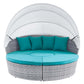 Modway Scottsdale Canopy Sunbrella® Outdoor Patio Daybed FredCo