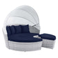 Modway Scottsdale Canopy Sunbrella® Outdoor Patio Daybed FredCo