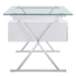 Modway Sector 71" Glass Top Glass Office Desk FredCo