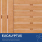 Modway Sedona Outdoor Patio Eucalyptus Wood Right-Facing Loveseat FredCo
