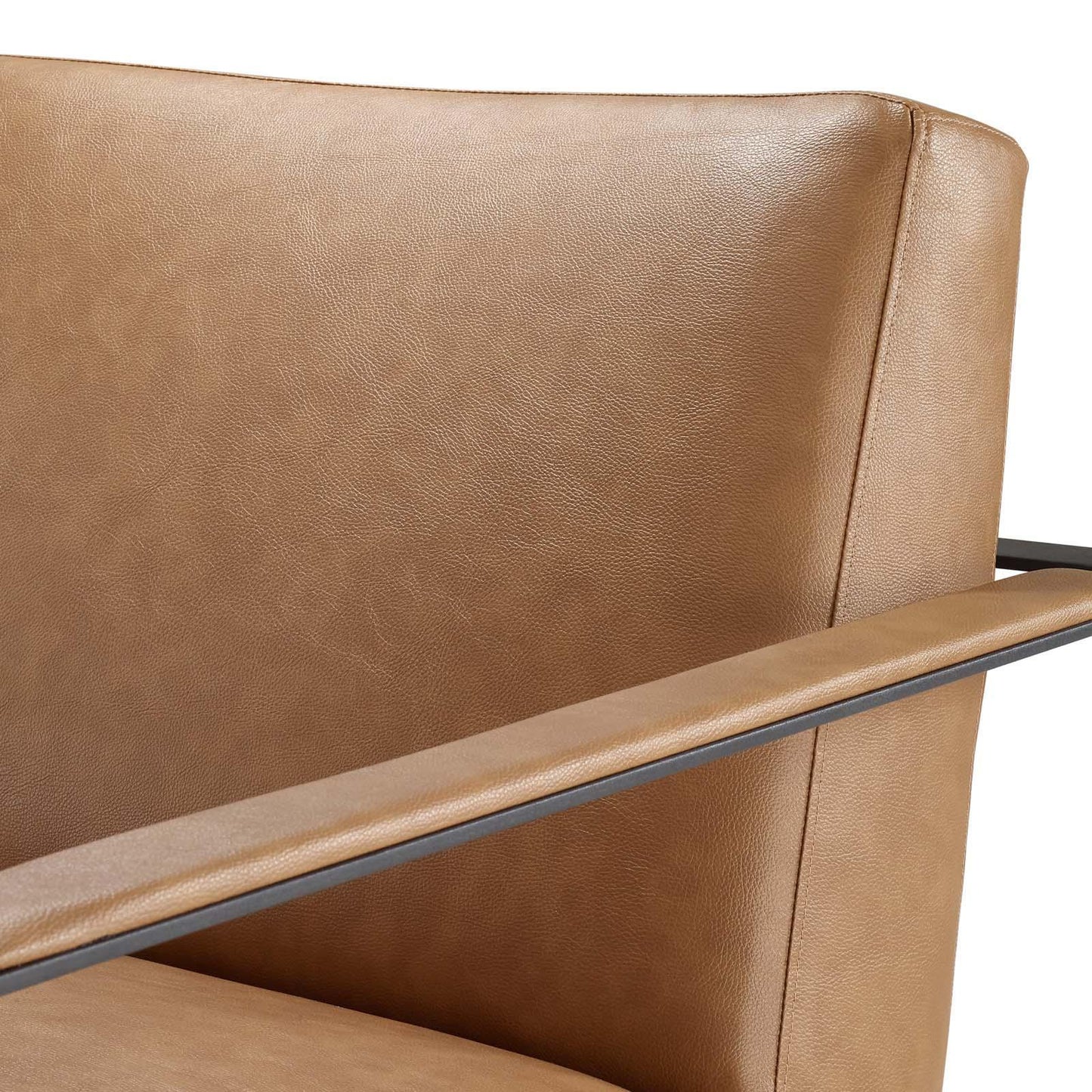 Modway Seg Vegan Leather Accent Chair FredCo