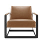 Modway Seg Vegan Leather Accent Chair FredCo